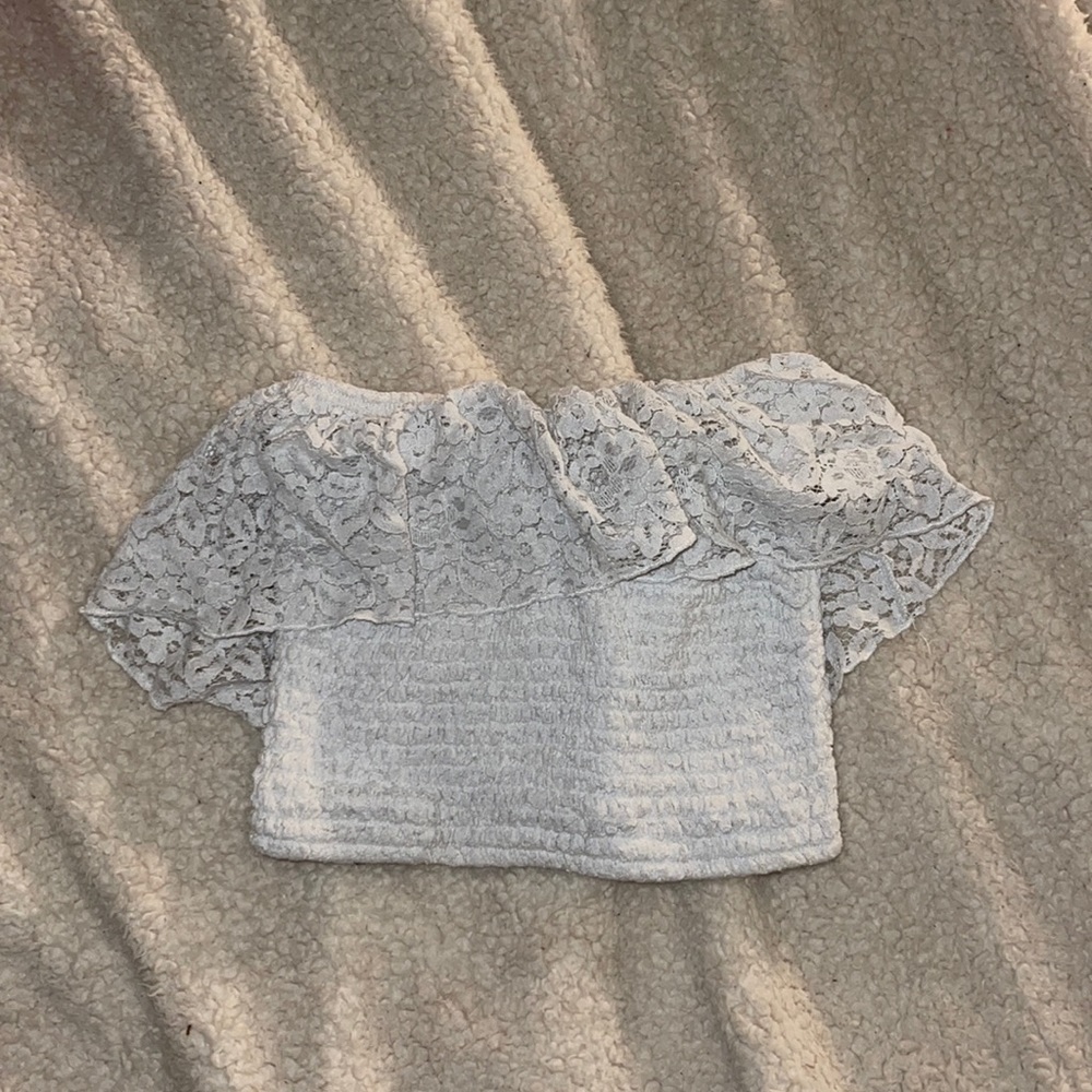 Lace tube top Hollister size S